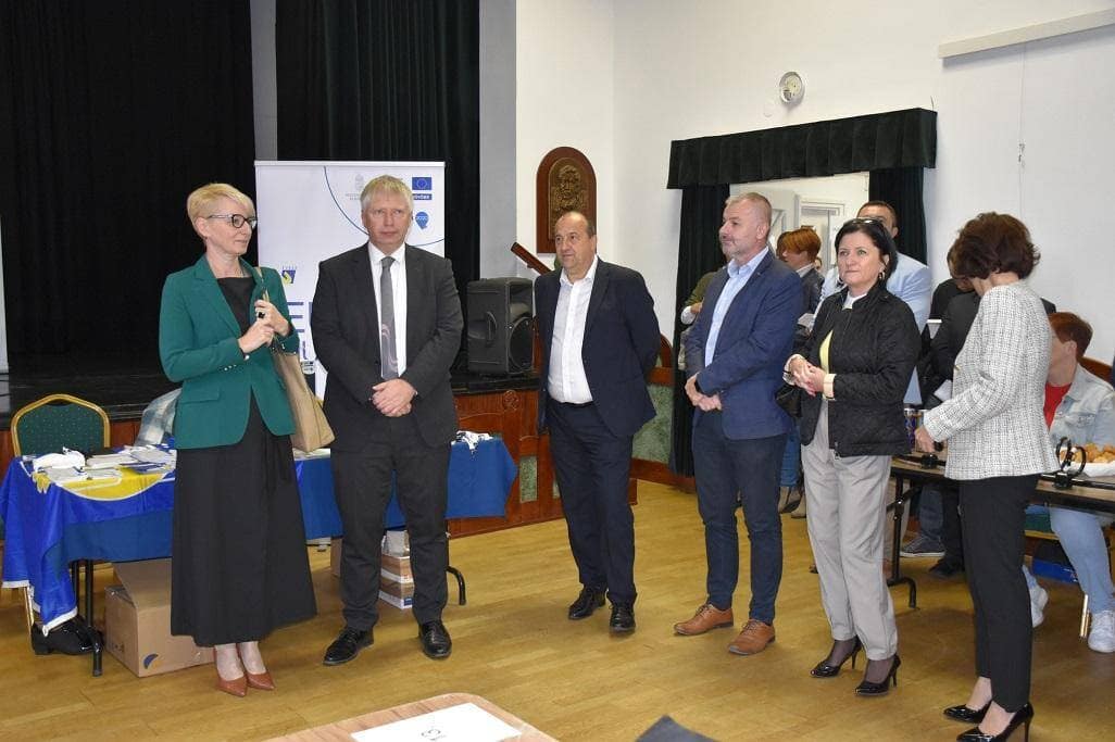 Czunyiné Bertalan Judit kormánybiztos, Dr. Kancz Csaba főispán, Dr. Molnár Attila polgármester