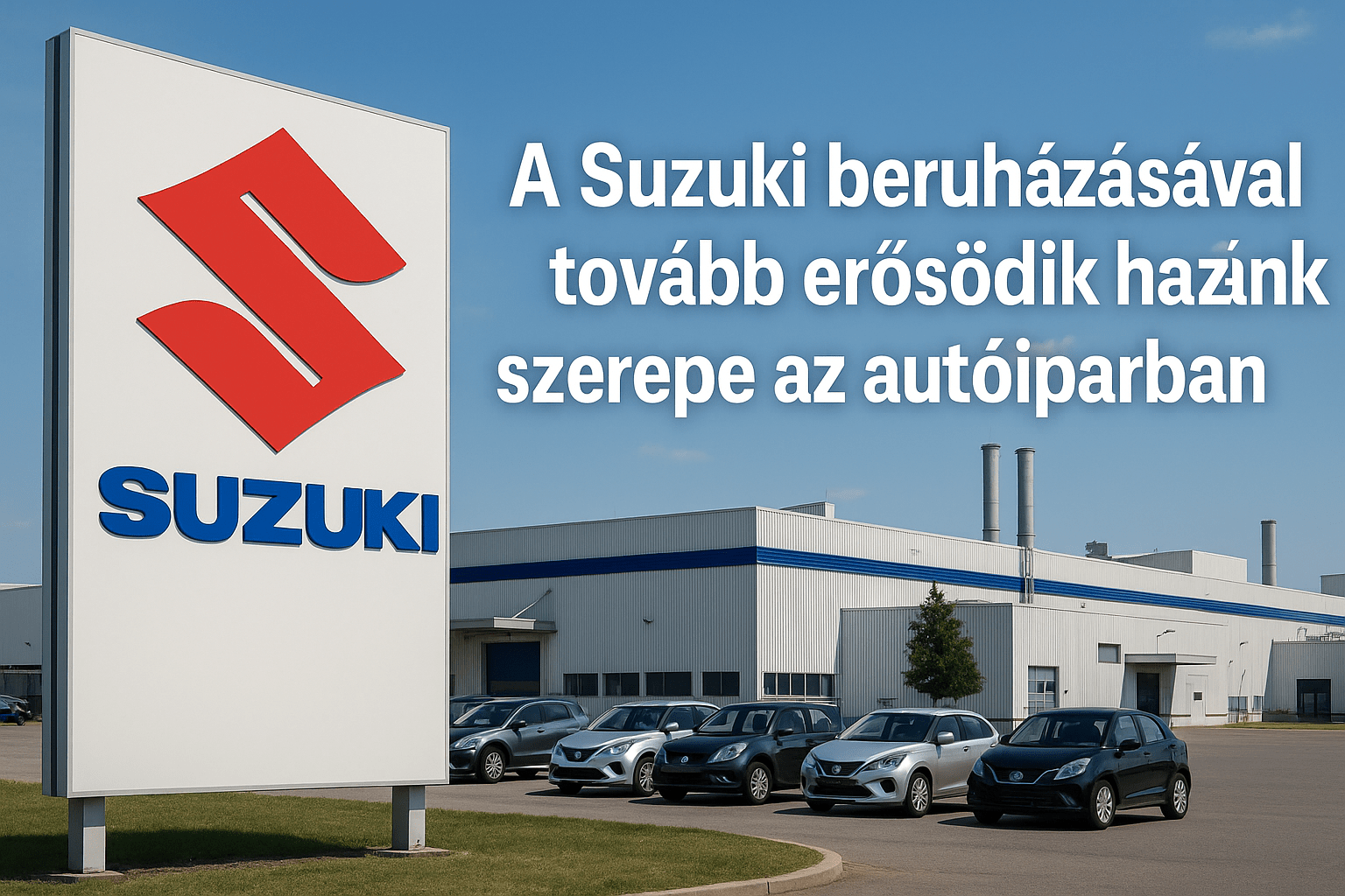 Suzuki gyár Esztergomban