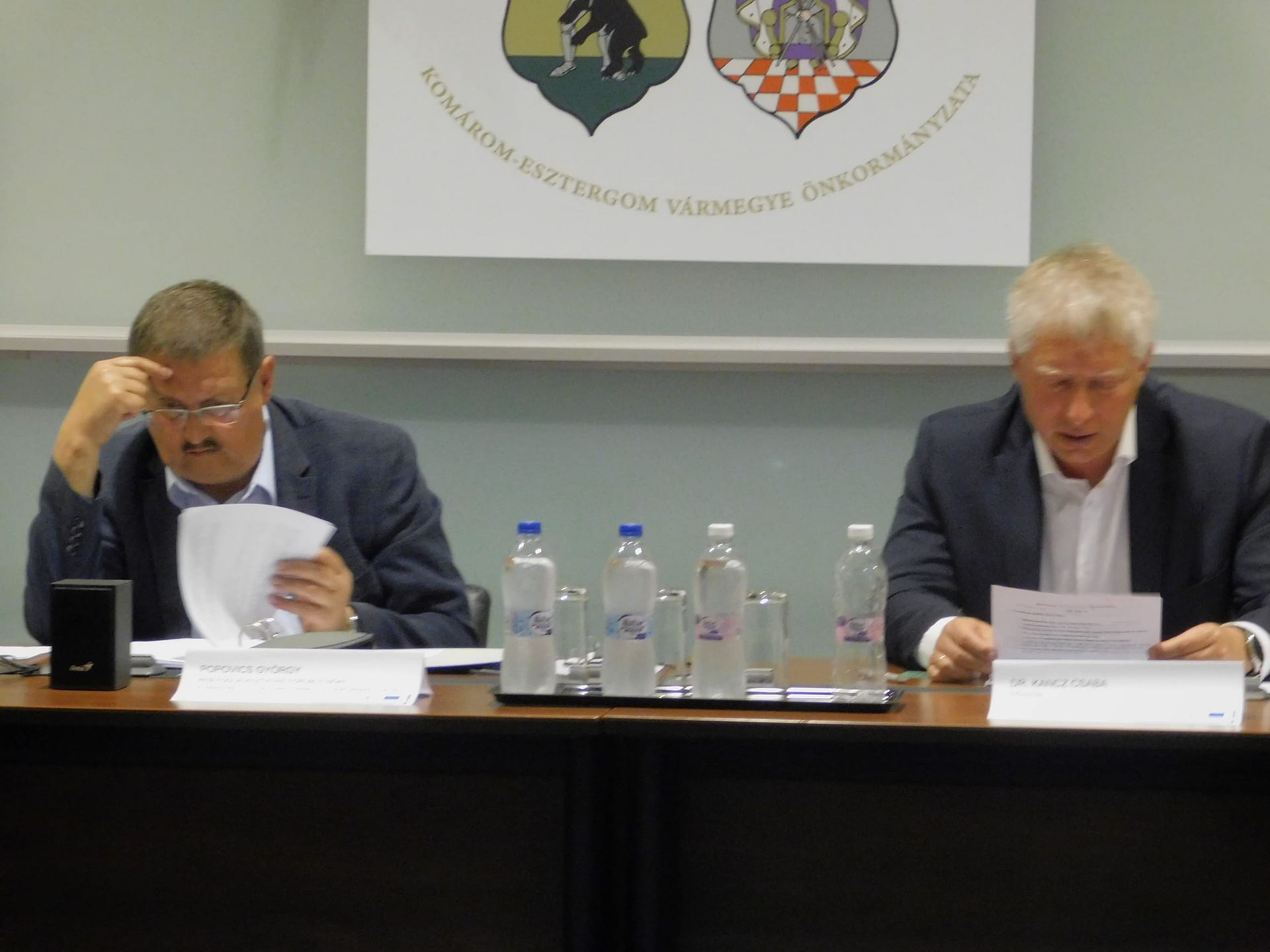 ICS ülés Popovics György, Dr. Kancz Csaba